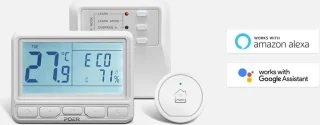 POERECO draadloze thermostaat met WiFi gateway