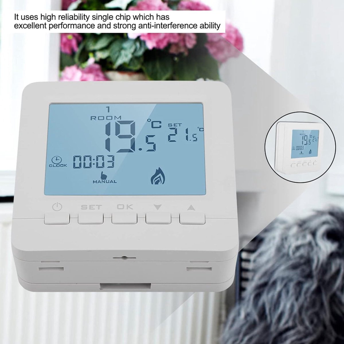 Wat vinden we goed aan de Programmeerbare Digitale Thermostaat LCD Scherm