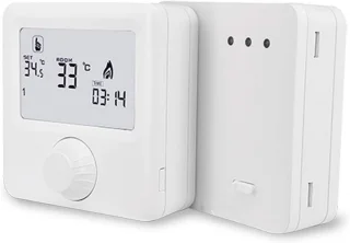 Programmeerbare digitale thermostaat voor verwarming