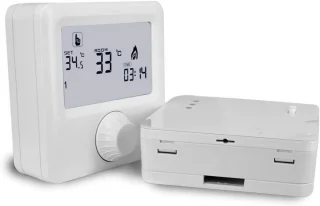 Programmeerbare digitale thermostaat voor verwarming