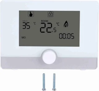 Programmeerbare digitale thermostaat voor wandketelverwarming