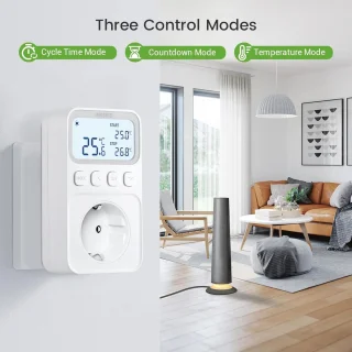 Programmeerbare Plug-in Thermostaat