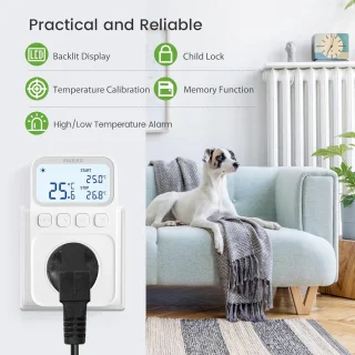 Programmeerbare Plug-in Thermostaat