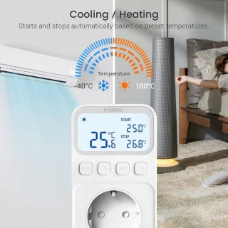 Programmeerbare Plug-in Thermostaat