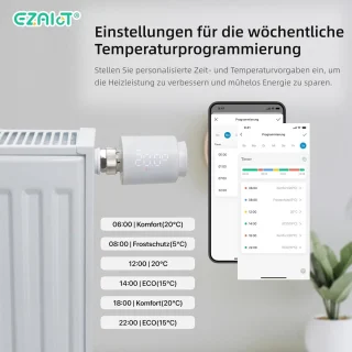 Programmeerbare radiatorthermostaat