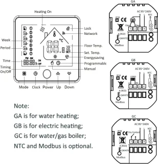 Programmeerbare Thermostaat