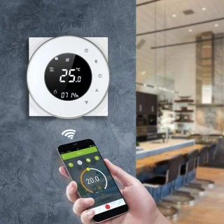 Programmeerbare thermostaat voor gasboiler