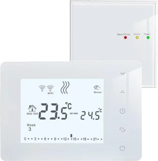 Programmeerbare thermostaat voor gasketel