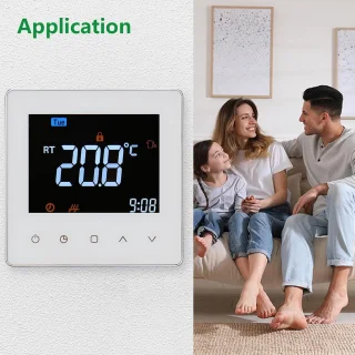 Programmeerbare Thermostaat voor Vloerverwarming en Warmwater
