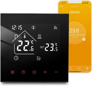 Programmeerbare thermostaat voor vloerverwarming