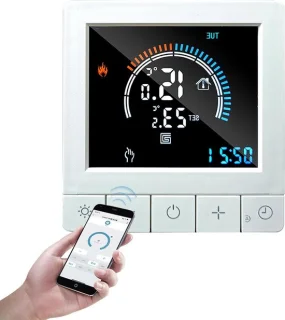 Programmeerbare thermostaat - wit
