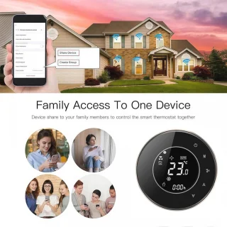Programmeerbare Wi-Fi Touchscreen Thermostaat