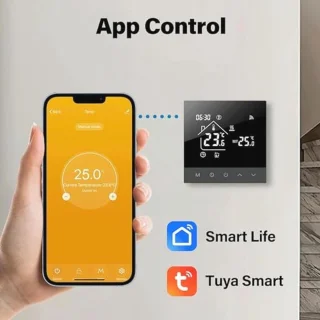 Programmeerbare WiFi-thermostaat 16A voor elektrische vloerverwarming