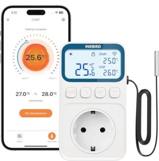 De Programmeerbare WiFi-thermostaat in één oogopslag