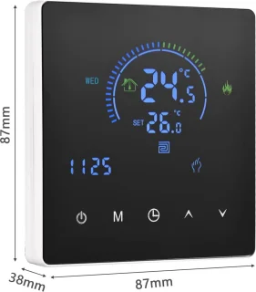 Programmeerbare WiFi-thermostaat voor waterverwarming