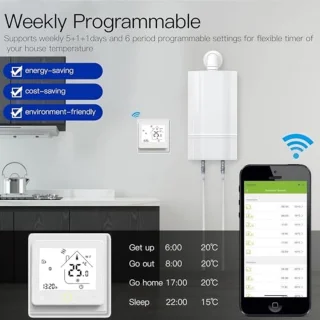 Programmeerbare Wi‑Fi Touchscreen Thermostaat