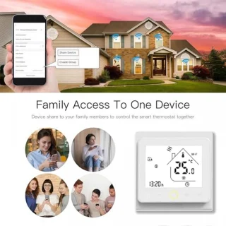 Programmeerbare Wi‑Fi Touchscreen Thermostaat