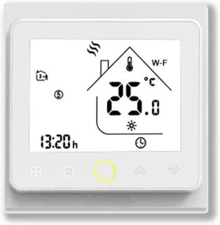 Slimme thermostaat met stijl en spraakbesturing