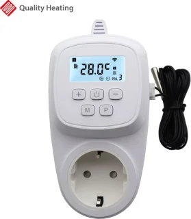 QH-42 Wifi Plug-in Thermostaat met Sensor