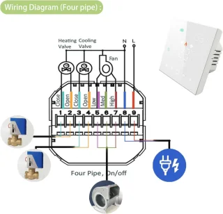 Qiumi Smart WiFi Air Conditioning Thermostat