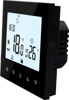 Quality Heating PRF-78 Elektrische Vloerverwarming Thermostaat Zwart