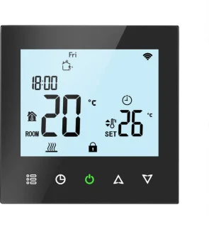 Quality Heating PRF-78 Elektrische Vloerverwarming Thermostaat Zwart
