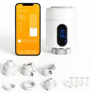 Radiator thermostaat wifi – wit – 1 stuk