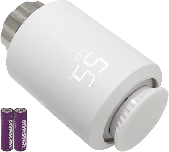 Radiator Thermostaatknop Alexa Tuya Zigbee review