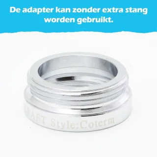 Radiatoradapter set M28 naar M30, 2 stuks