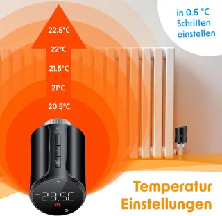 Radiatorknop Thermostaat