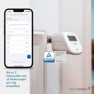 Radiatorthermostaat en Raamcontact