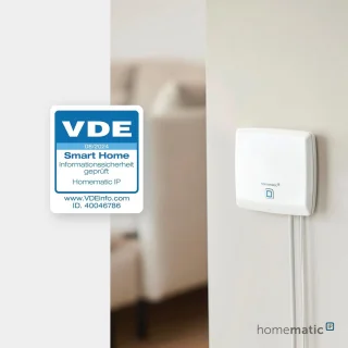 Radiatorthermostaat en Raamcontact