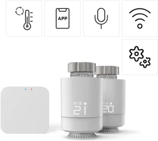 Radiatorthermostaat starterset met hub