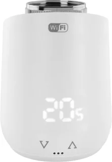 Radiatorthermostaat - Wit - 6,2 x 6,8 x 8,3 cm