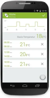 Radiatorthermostaatkop Bluetooth - 2 stuks