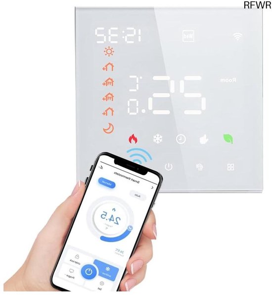 RFWR® Slimme Wifi Thermostaat Vloerverwarming en Warmwater review