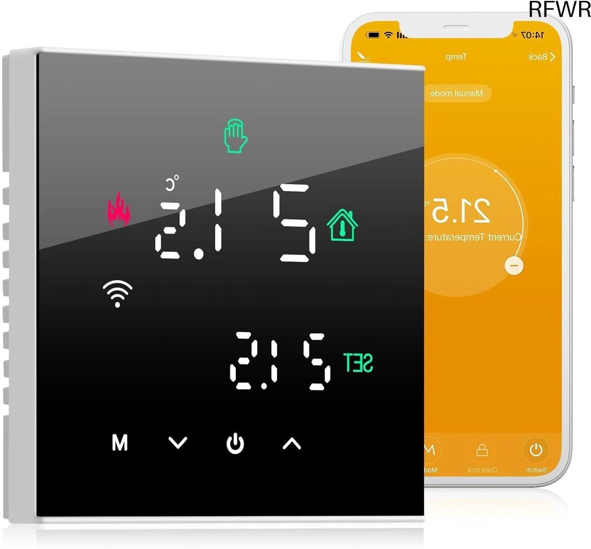 De RFWR Slimme WiFi Thermostaat voor Gasketel in één oogopslag