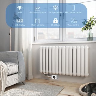 Wat vinden we goed aan de SALCAR TRV801W Radiatorthermostaat