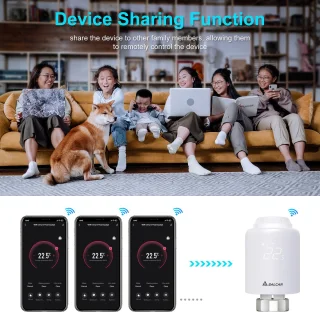 SALCAR WiFi Radiatorthermostaat