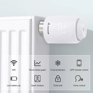 SALCAR WiFi Radiatorthermostaat