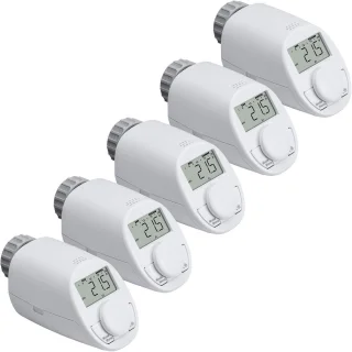 Set van 5 Elektronische Radiatorthermostaten