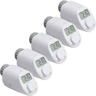 Set van 5 Elektronische Radiatorthermostaten