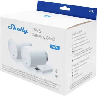 Shelly Bluetooth TRV en gateway 2-pack