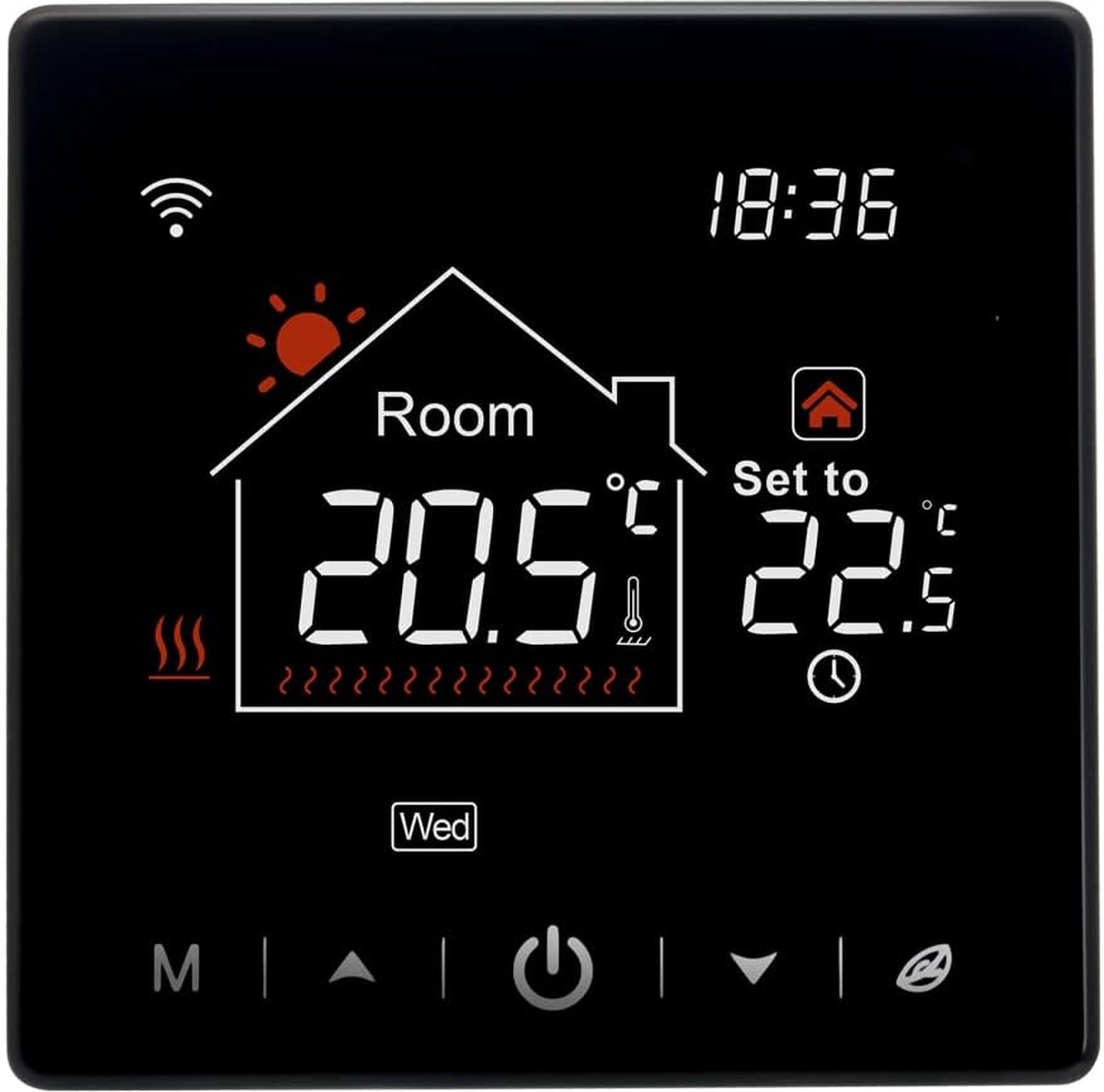 De ShopGlobe Slimme Thermostaat WiFi Touchscreen in één oogopslag