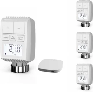 Silumen Kit 2 Thermostatische Koppen + Zigbee Gateway