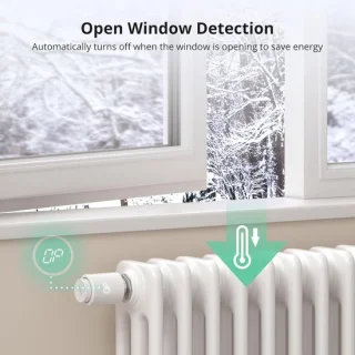 Slim Zigbee Thermostaatventiel voor Radiator