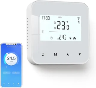 Slimme bedrade digitale thermostaat voor cv-ketel
