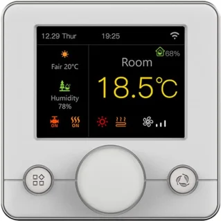Slimme digitale thermostaat voor boiler
