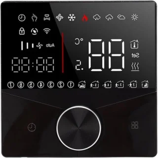 Slimme digitale thermostaatknop