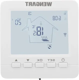 Slimme kamerthermostaat wit